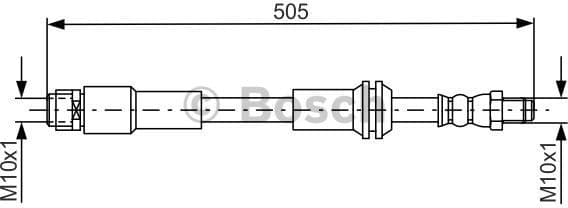 Brake Hose 1 987 481 675
