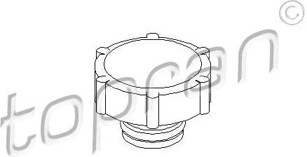 Cap, coolant tank 300 927