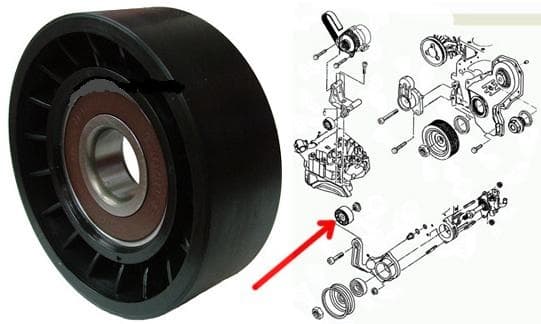 Tensioner belt DEX291