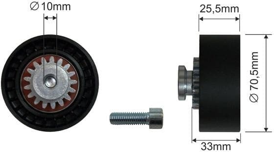 Tensioner belt DEX340