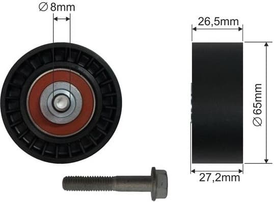 Tensioner belt DEX424