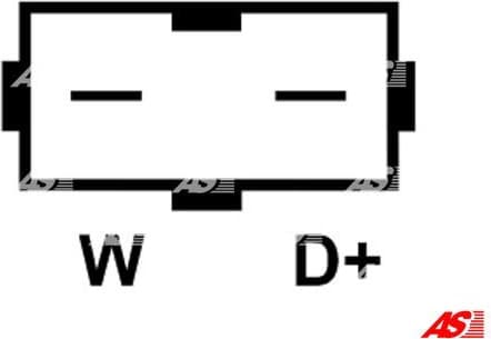 Alternator AS A0186 - image 3
