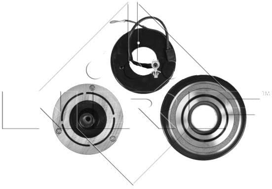 Magnetic Clutch, air conditioning compressor 380006 - image 5