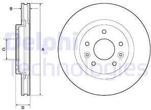 Brake Disc BG4770C