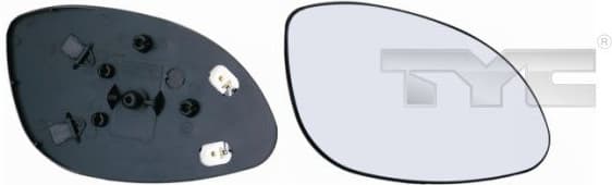 Mirror Glass, exterior mirror 325-0044-1