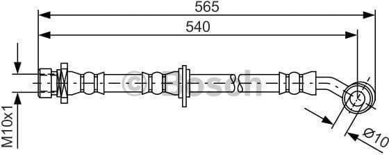 Brake Hose 1 987 481 561