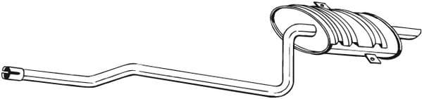 Rear Muffler 286-319