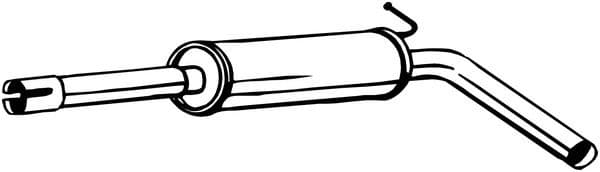 Centre Muffler 220-015