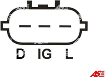 Alternator AS A6402S - image 5