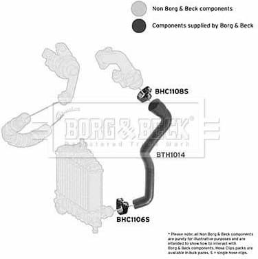 Charge Air Hose BTH1014