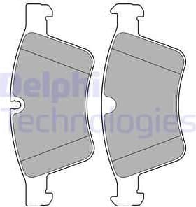 Brake Pad Set, disc brake LP2139