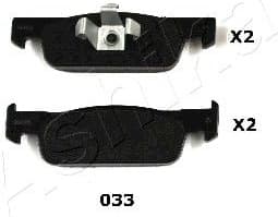 Brake Pad Set, disc brake 50-00-033