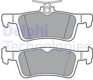 Brake Pad Set, disc brake LP3369