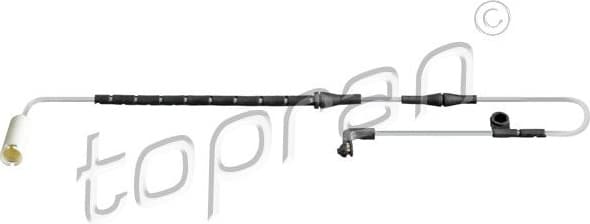 Warning Contact, brake pad wear 502 071