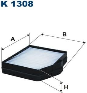 Filter, cabin air K 1308
