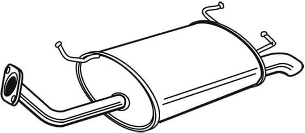 Rear Muffler 22190