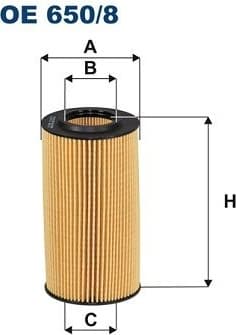Oil Filter OE 650/8