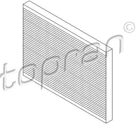 Filter, cabin air 207 568