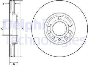 Brake Disc BG3713C