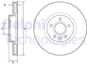 Brake Disc BG3895C