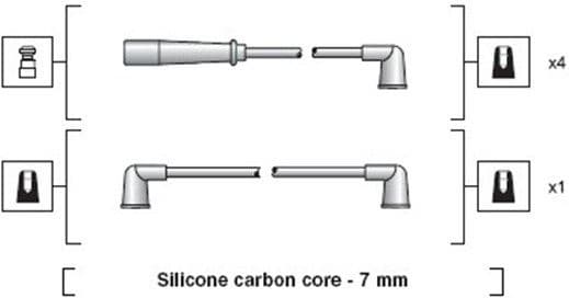 Ignition Cable Kit 941318111184