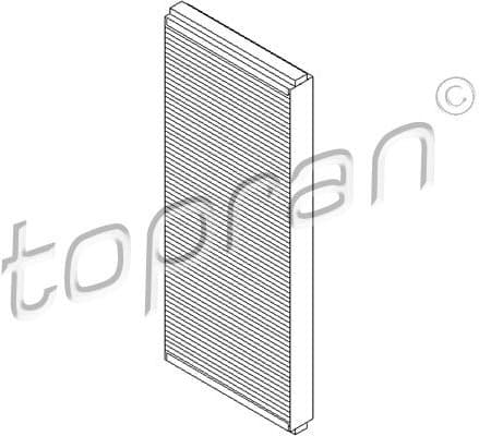 Filter, cabin air 108 409