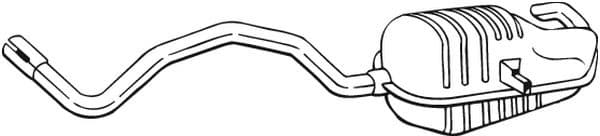 Rear Muffler 280-819