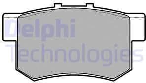 Brake Pad Set, disc brake LP948