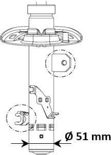 Shock Absorber Excel-G 3338015 - image 2