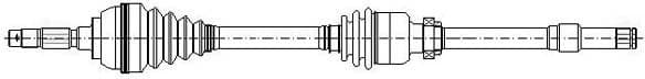 Drive Shaft 17-0851