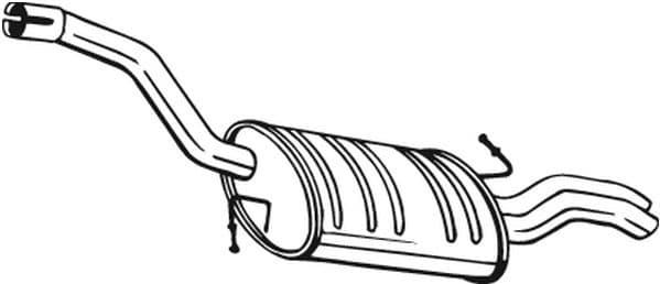 Rear Muffler 233-145