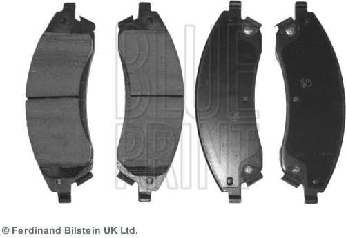 Brake Pad Set, disc brake ADA104244