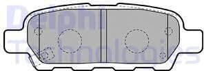 Brake Pad Set, disc brake LP1807