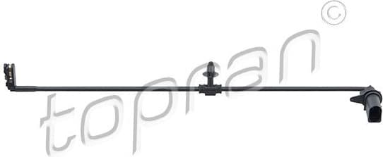 Warning Contact, brake pad wear 117 345