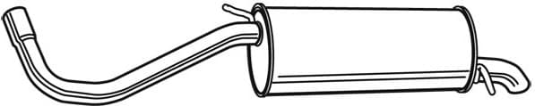 Rear Muffler 71342