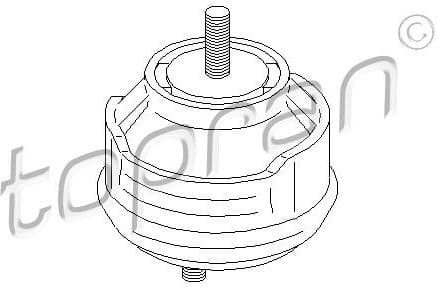 Mounting, engine 500 278