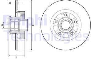Brake Disc BG9190RSC