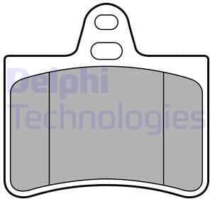 Brake Pad Set, disc brake LP1680
