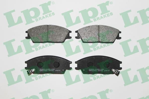Brake Pad Set, disc brake 05P542