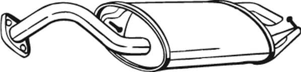 Rear Muffler 228-073