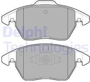 Brake Pad Set, disc brake LP1898