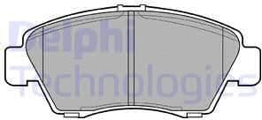 Brake Pad Set, disc brake LP809