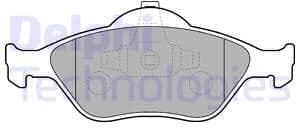 Brake Pad Set, disc brake LP1469