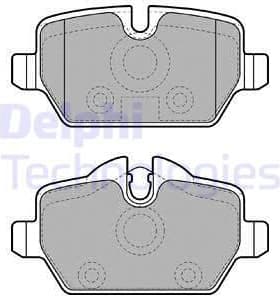 Brake Pad Set, disc brake LP1924
