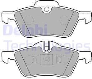 Brake Pad Set, disc brake LP1657