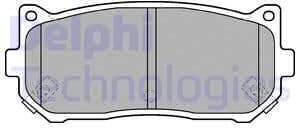 Brake Pad Set, disc brake LP1528