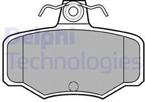 Brake Pad Set, disc brake LP617