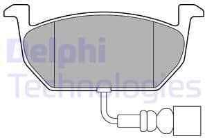 Brake Pad Set, disc brake LP3146