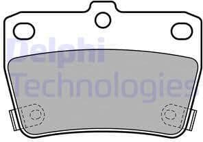Brake Pad Set, disc brake LP1942