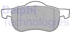 Brake Pad Set, disc brake LP1458